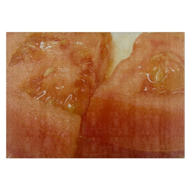 Sliced tomato cutting board (Front)