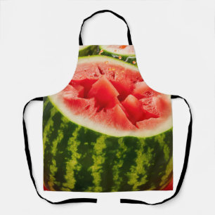 Sliced watermelon apron