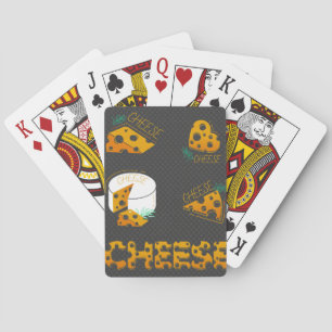 Slices Of Cheese Playing Cards