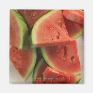Slices of watermelon magnet