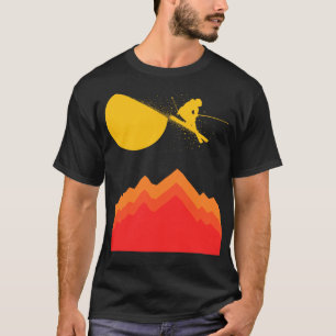 Slicing the Sun While Skiing Up High T-Shirt