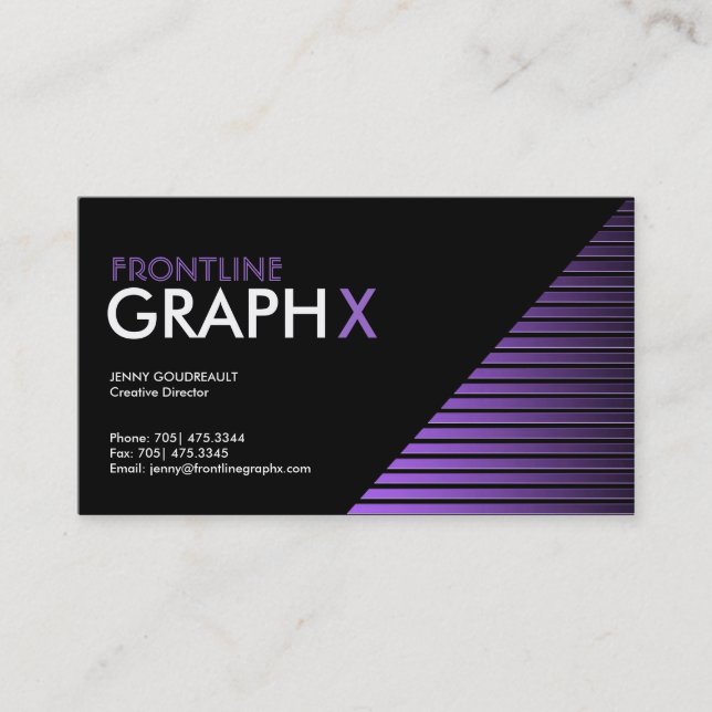 Slick Business Card (Front)