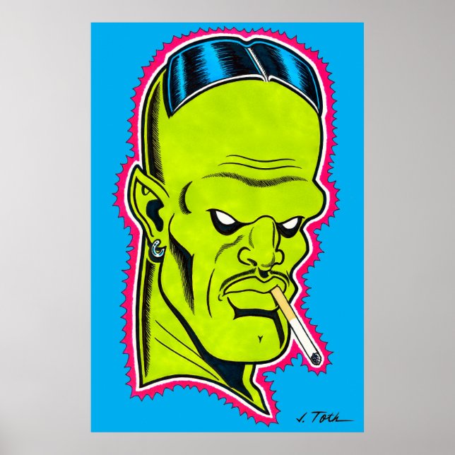 "Slick Nick" Nebulon™ Poster (Front)