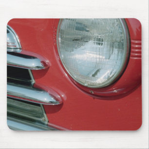 Slick Red Mouse Pad