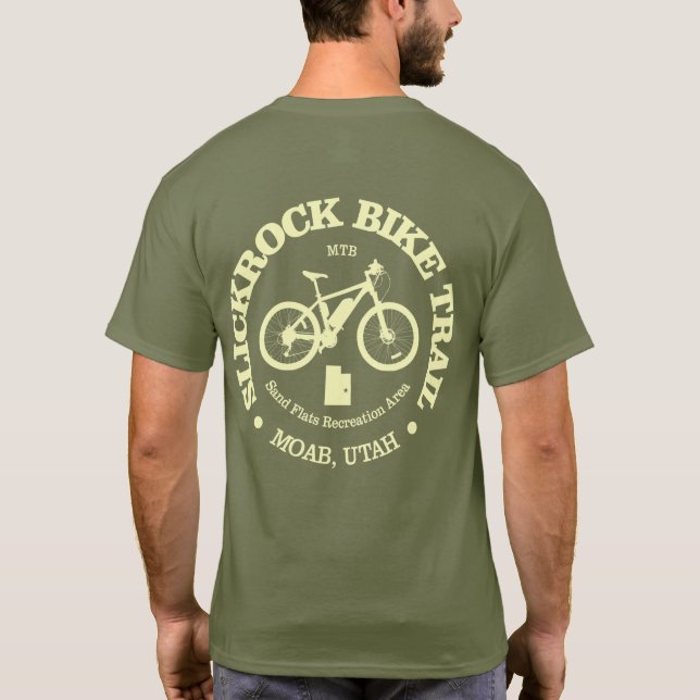 Slickrock Bike Trail (MTB) T-Shirt (Back)
