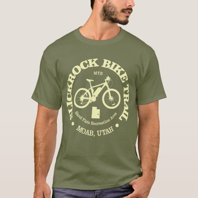 Slickrock Bike Trail (MTB) T-Shirt (Front)