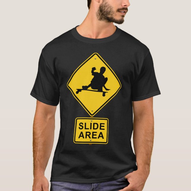 slide area design T-Shirt (Front)