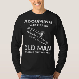 Slide into Humour: Trombone Tee That Hits All the