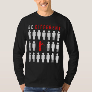 Slide into Laughter: Playing Trombone - Be Differe T-Shirt