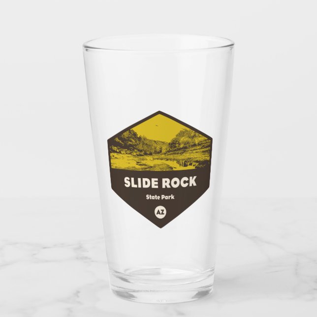 Slide Rock State Park Arizona Glass (Front)