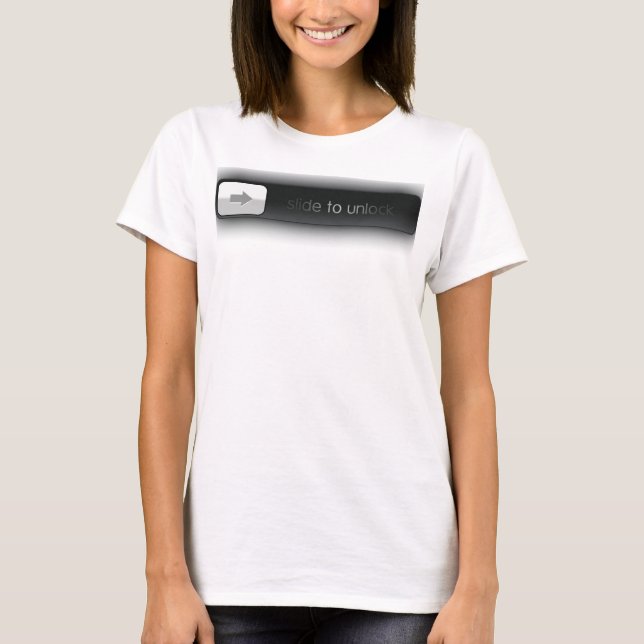 slide to unlock T-Shirt (Front)