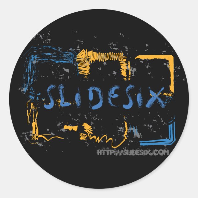 SlideSix Stickers (Front)