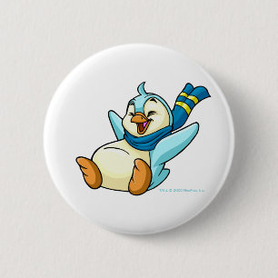 Sliding blue Bruce 6 Cm Round Badge