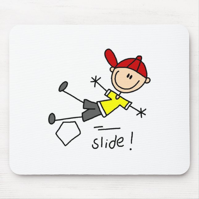 Sliding Into Base Mousepad (Front)