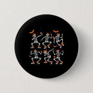 Slightly Subtle Halloween Skeleton Trump Halloween 6 Cm Round Badge
