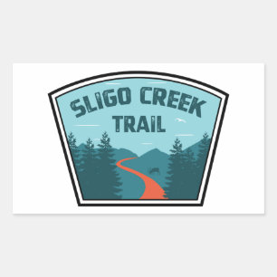 Sligo Creek Trail Rectangular Sticker
