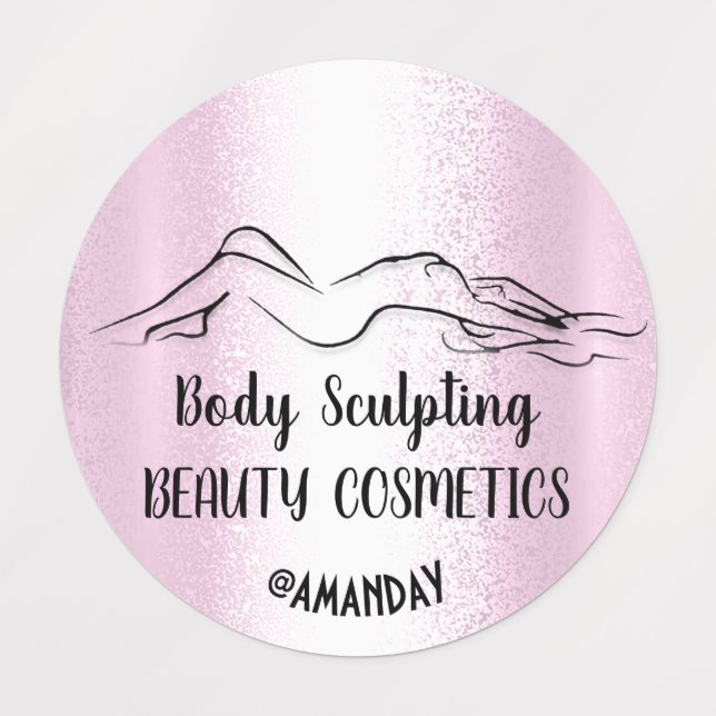 Slim Body Cosmetics Balm Soap Sculpting Pink New (Design 1)