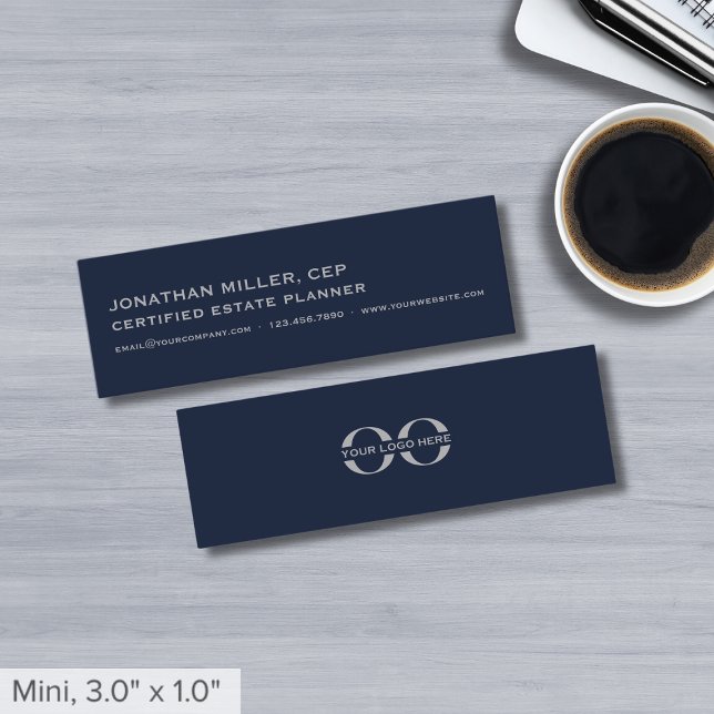 Slim Business Cards with Logo (Creator Uploaded)