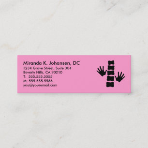 Slim Chiropractic Business Cards