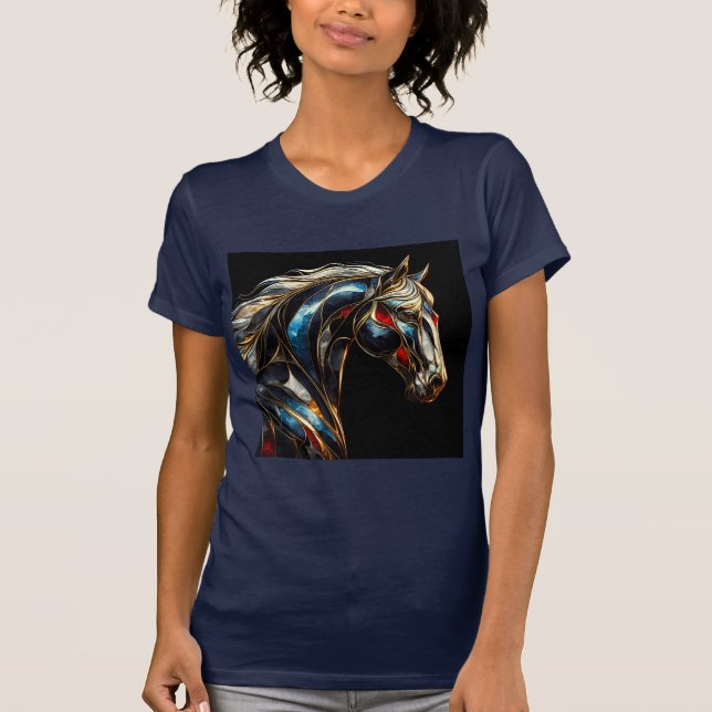 Slim Fit T-shirt With An Art Expression -17 (Front)