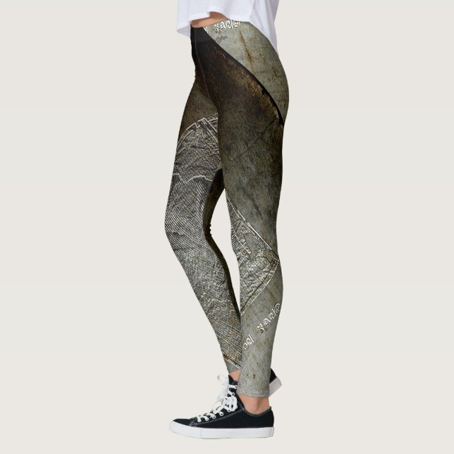 Slim Line  Grunge 3 Leggings (Left)