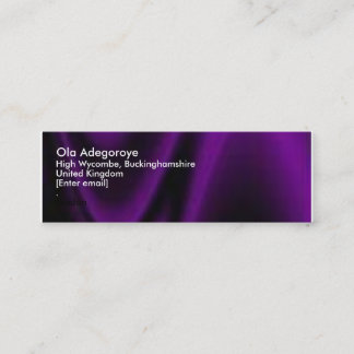 Slim small calling card