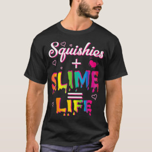 Slime And Squishies Cute Squishie Lover Tween Gif T-Shirt