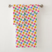 Slime Balls Colour Burst Bath Towel Set