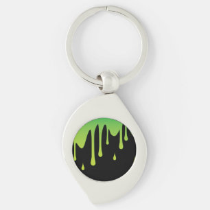 Slime dripping key ring