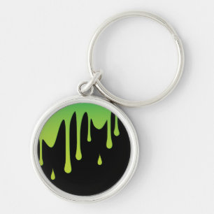Slime dripping key ring