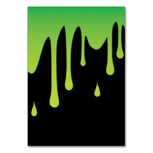 Slime dripping table number