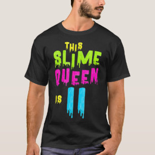 Slime Queen 11th Birthday Slime Shirt 11_1