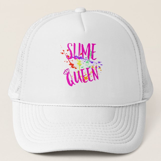 Slime Queen Shirts & Mugs Trucker Hat (Front)