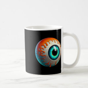 Slimy Human Eyell Creepy Halloween Funny Lazy Hall Coffee Mug
