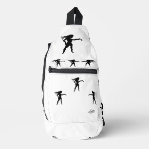Sling Bag: Duffel Bag Woman Power .