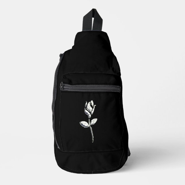 SLING BAG FLOWER  DESIGN STYLE  (Front)