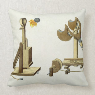 Sling with 'Greek Fire', plate from 'A History of Cushion