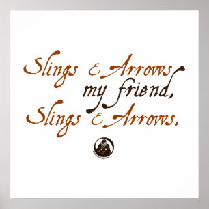 Slings and Arrows Poster