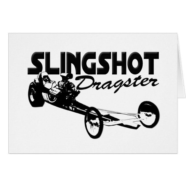 slingshot dragster vintage drag racing (Front Horizontal)