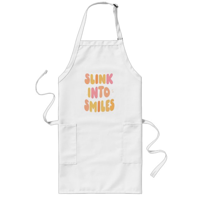 Slink Into Smiles Long Apron (Front)