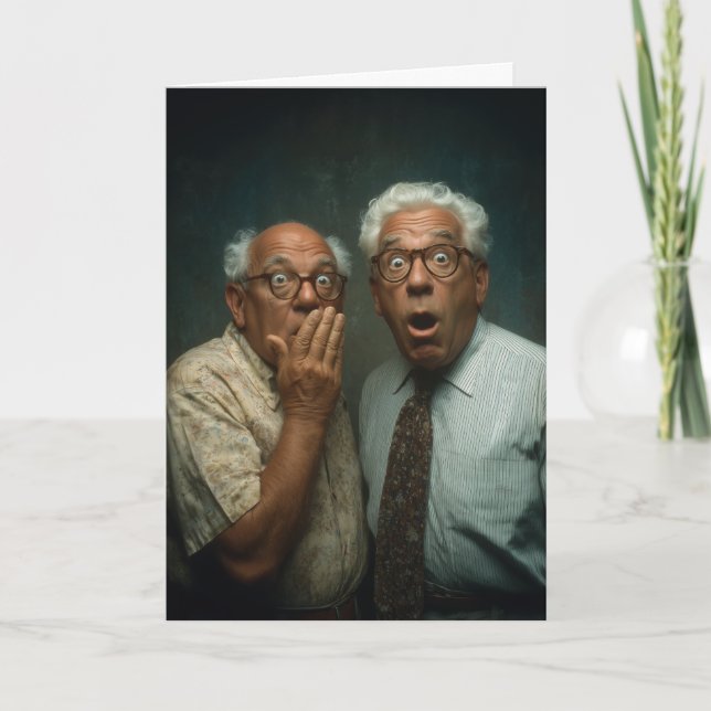 "Slip-Ons" Birthday Card (Front)