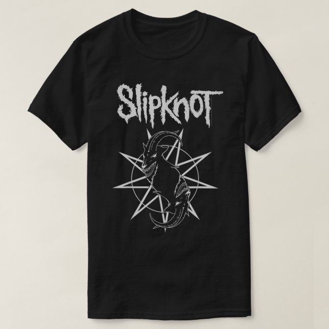 Slipknot Official Goat Star Logo  T-Shirt (Design Front)
