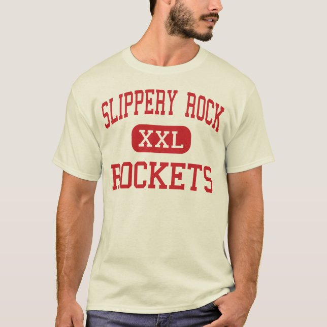 Slippery Rock - Rockets - Area - Slippery Rock T-Shirt (Front)