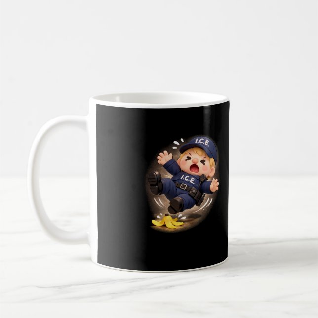 Slippery When Wet Coffee Mug (Left)