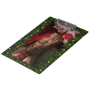 SlipperyJoe candy canes male chest lollipop colorf Clipboard