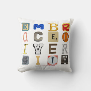 SlipperyJoe embrace diversity metaphor LGBTQIA glo Cushion