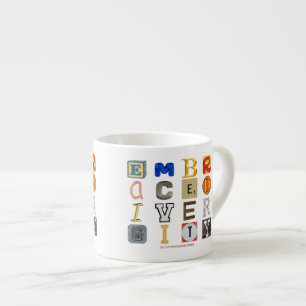 SlipperyJoe embrace diversity metaphor LGBTQIA glo Espresso Cup