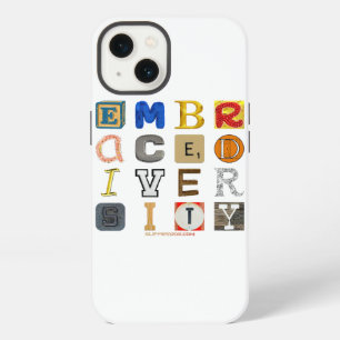 SlipperyJoe embrace diversity metaphor LGBTQIA glo iPhone 13 Case