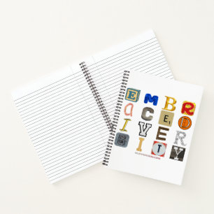 SlipperyJoe embrace diversity metaphor LGBTQIA glo Notebook