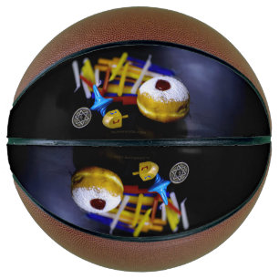 SlipperyJoe Hanukkah symbolic still life holiday e Basketball
